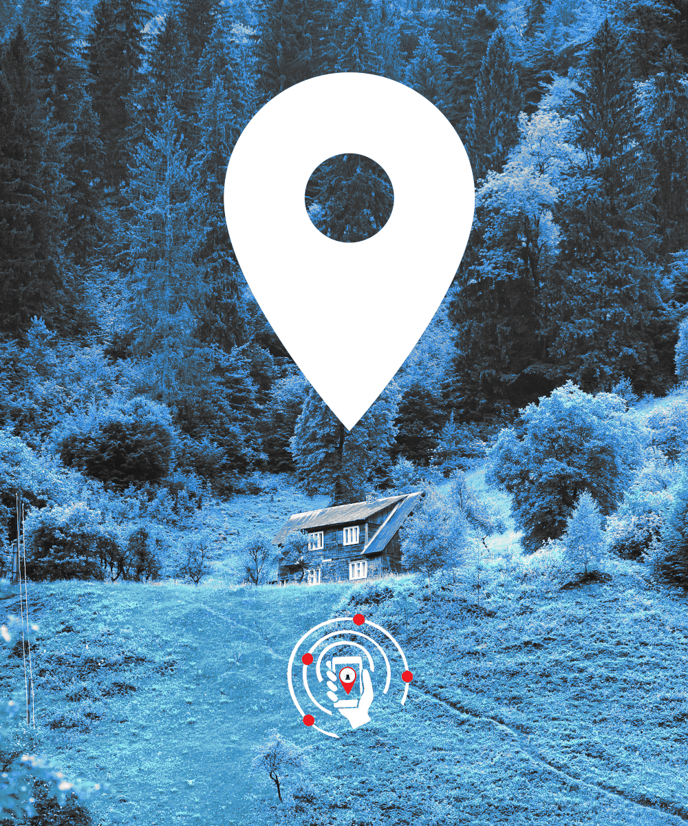 Vivienda rural geolocalizada