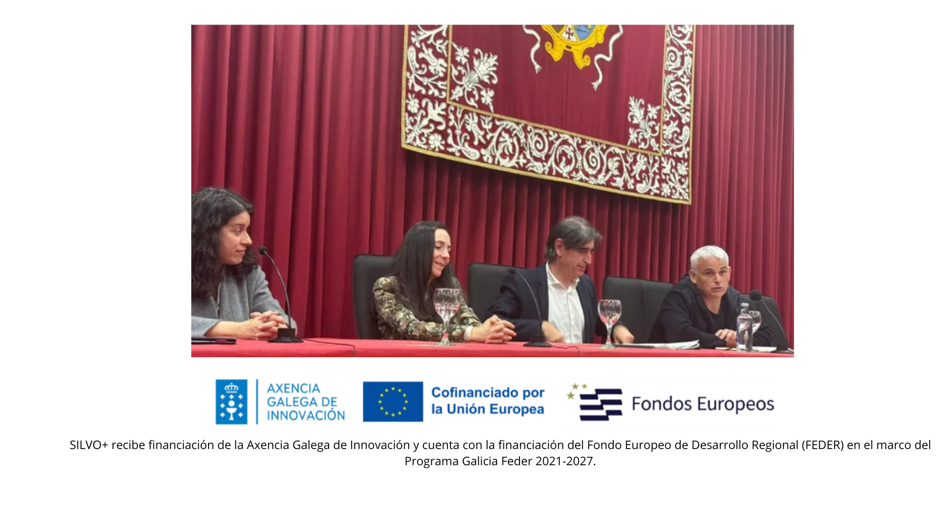 Acto de presentación oficial de SILVO+ en la EPSE del Campus de Lugo de la USC, abril de 2026